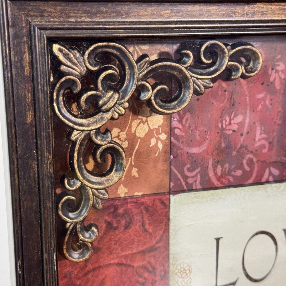 Where There is Great Love, There are Always Miracles Framed Art Ornate 9x11 - Picture 2 of 4